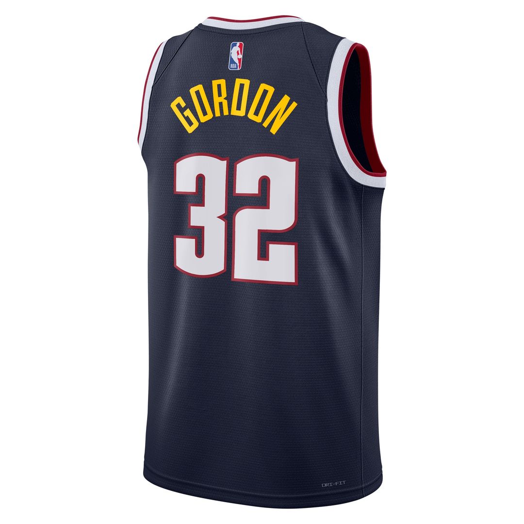 Denver Nuggets Aaron Gordon Nike Unisex Swingman Replica Jersey - Icon Edition - Navy