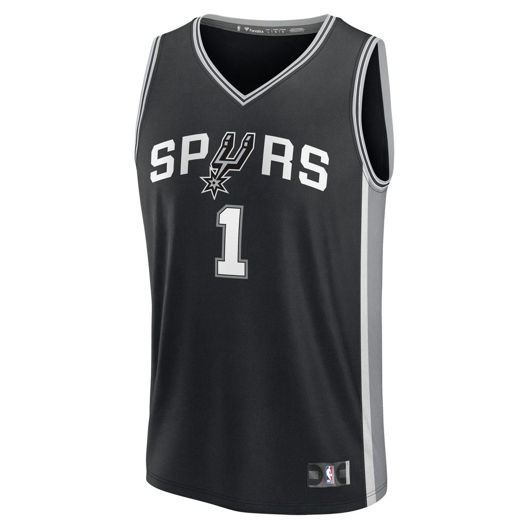 San Antonio Spurs Victor Wembanyama Fanatics Fast Break Replica Player Jersey - Association Edition - White