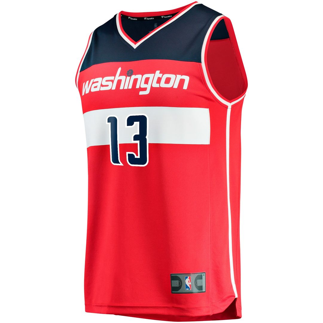 Washington Wizards Jordan Poole Fanatics Fast Break Player Jersey - Icon Edition - Red
