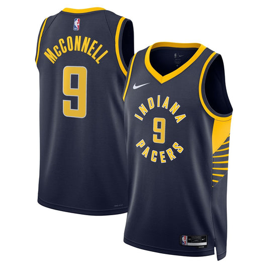 Indiana Pacers T.J. McConnell Nike Unisex Swingman Replica Jersey - Icon Edition - Navy