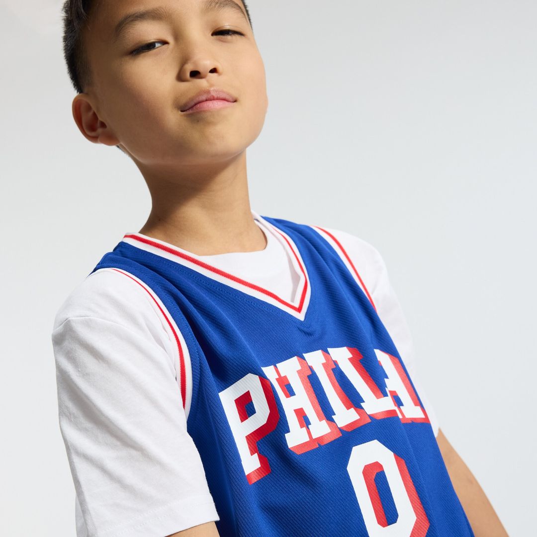 Philadelphia 76ers Tyrese Maxey Fanatics Youth Fast Break Replica Player Jersey - Icon Edition - Royal