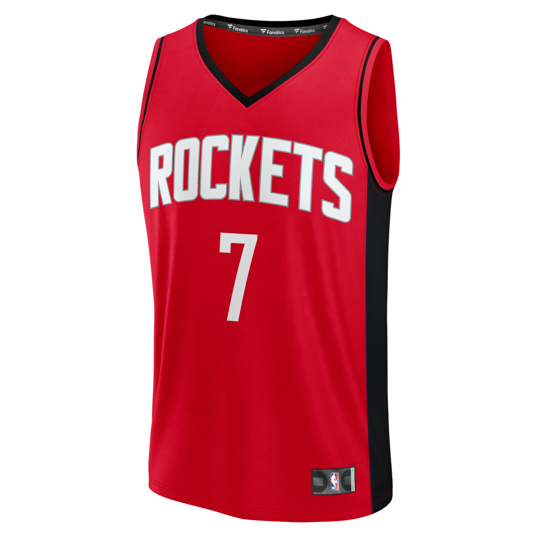 Houston Rockets Kevin Durant Fanatics Youth Fast Break Jersey - Icon Edition - Red