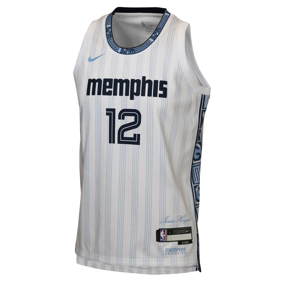 Memphis Grizzlies Ja Morant Nike Youth 2025/26 City Edition Swingman Jersey - White