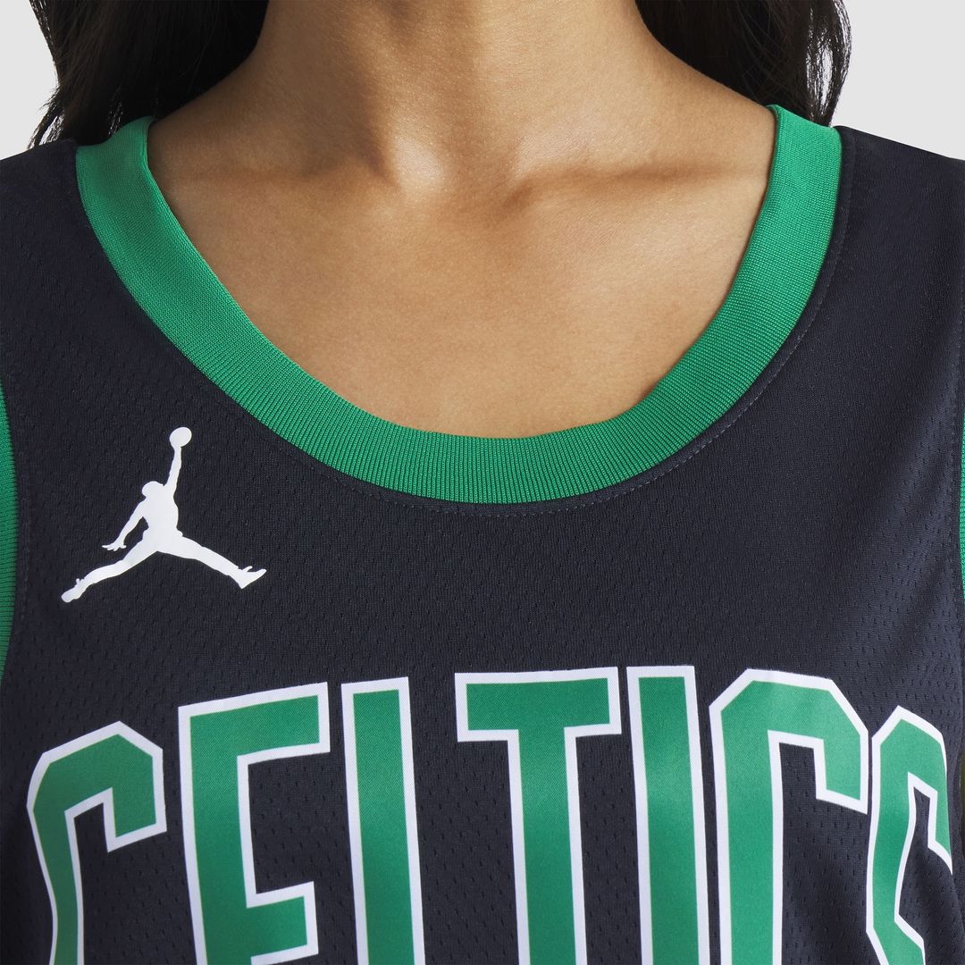 Boston Celtics Jaylen Brown Jordan Brand Unisex Swingman Jersey - Statement Edition - Black