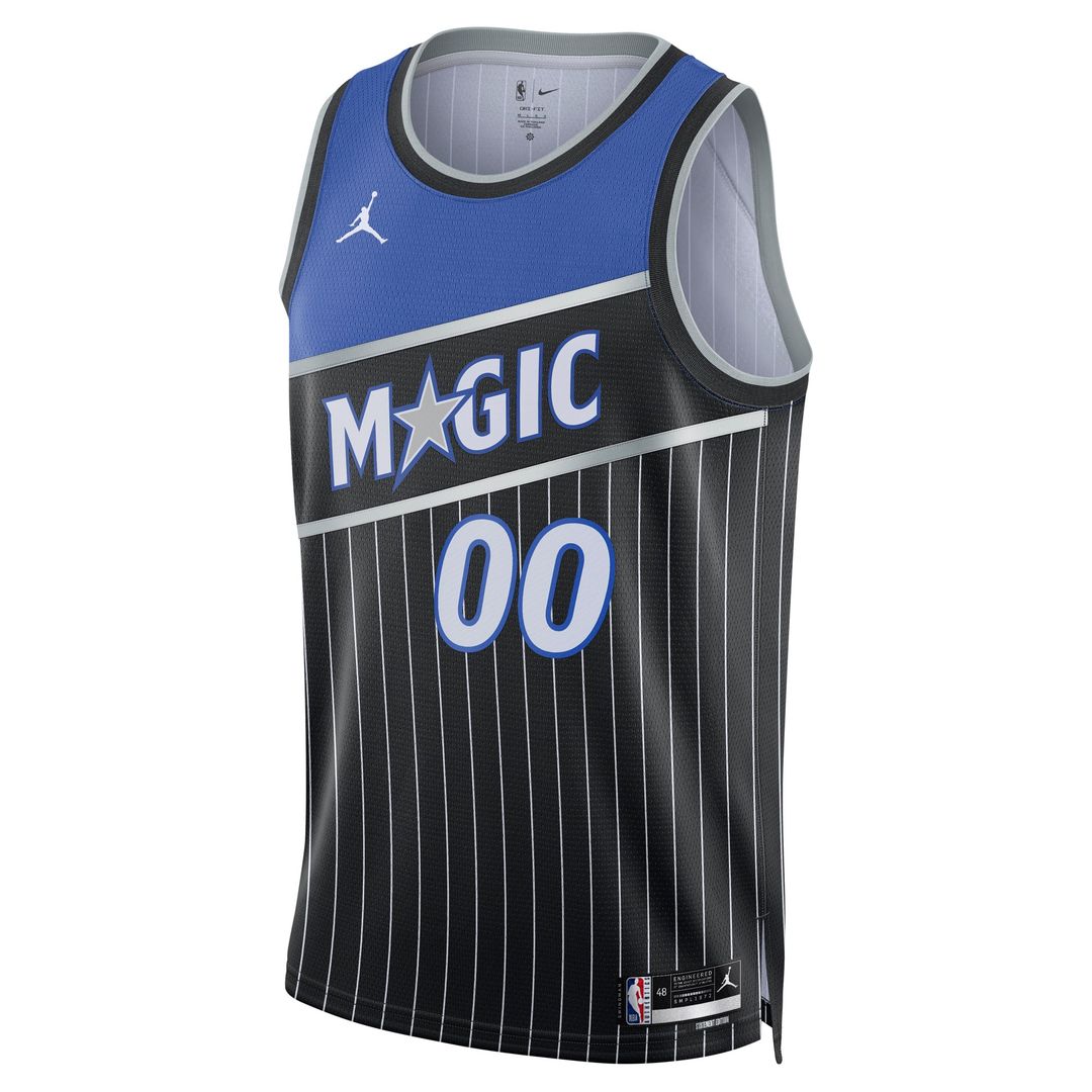 Orlando Magic Jordan Brand Unisex Swingman Custom Jersey - Statement Edition - Black