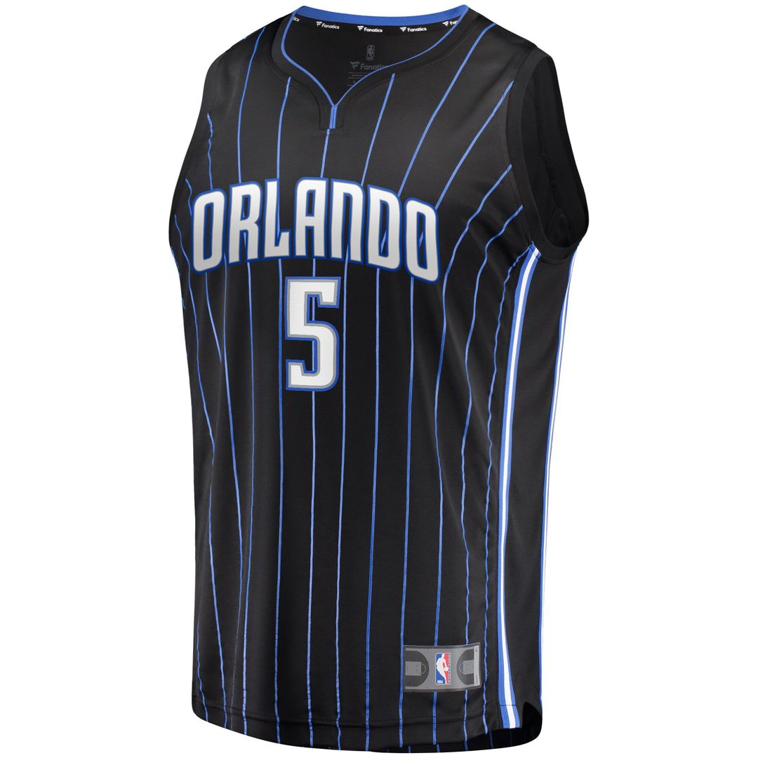 Orlando Magic Paolo Banchero Fanatics Youth Fast Break Player Jersey - Icon Edition - Black