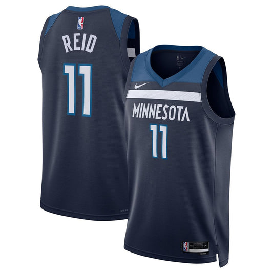Minnesota Timberwolves Naz Reid Nike Unisex Swingman Jersey - Icon Edition - Navy