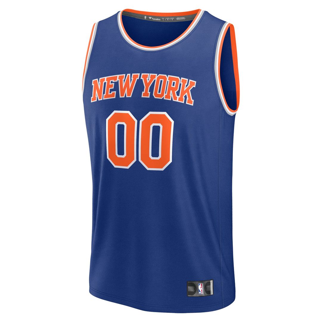 New York Knicks Jordan Clarkson Fanatics Youth Fast Break Replica Player Jersey - Icon Edition - Blue