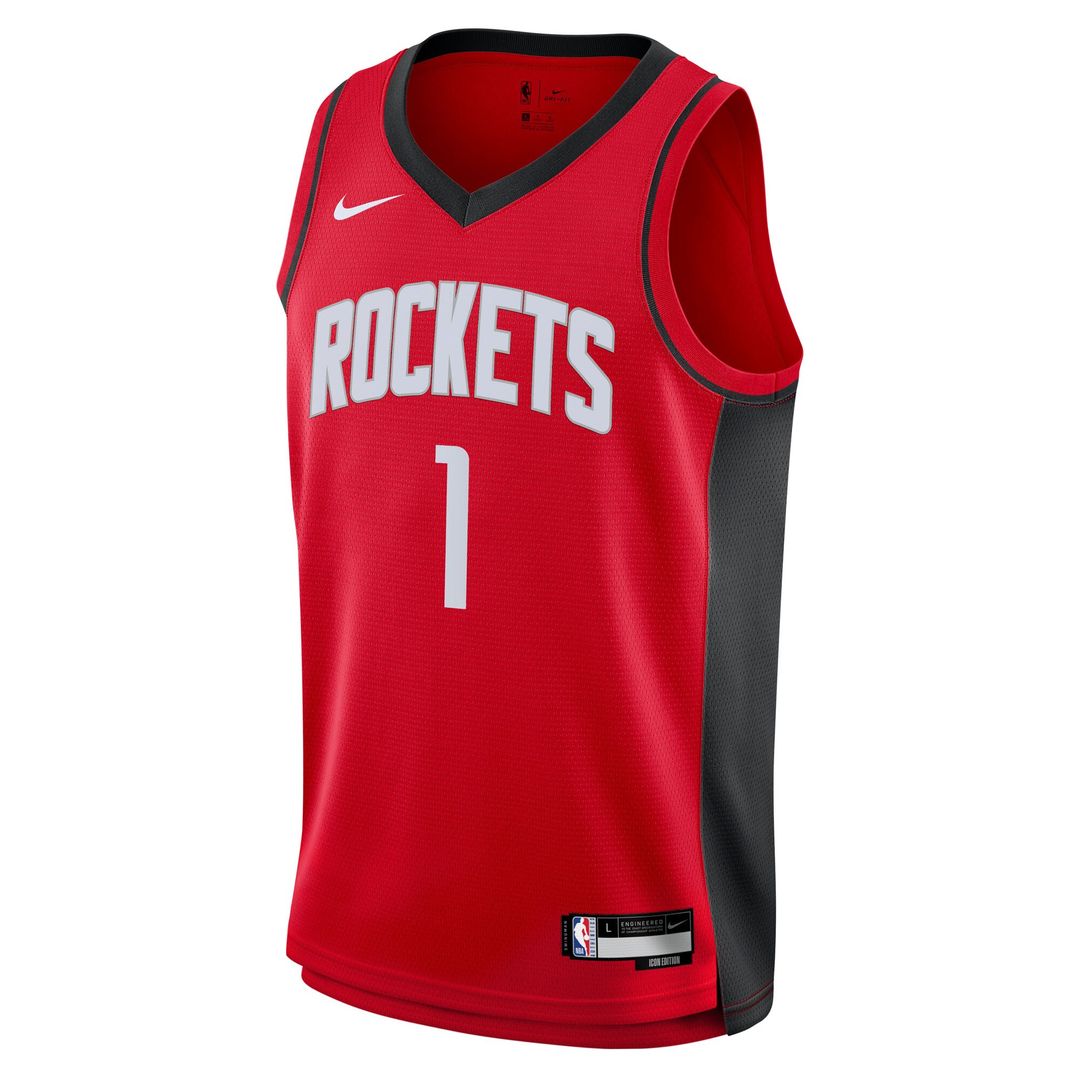 Houston Rockets Amen Thompson Nike Youth Swingman Jersey - Icon Edition - Red