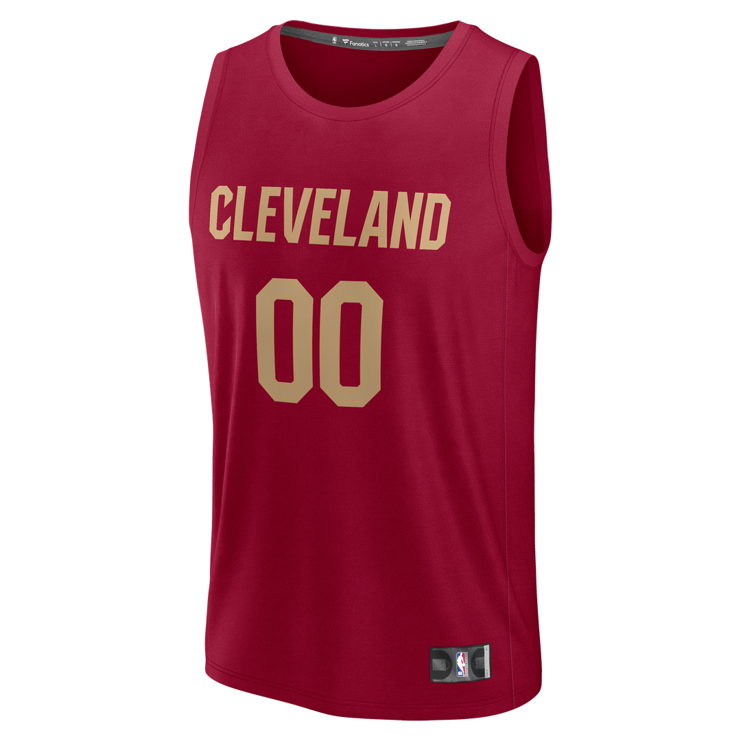 Cleveland Cavaliers Fanatics Youth Fast Break Custom Jersey - Icon Edition - Red