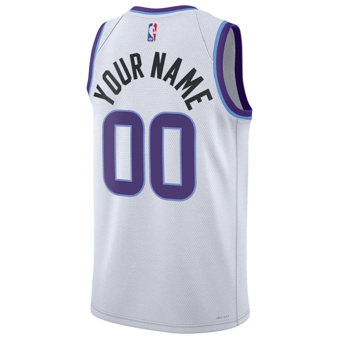 Utah Jazz Nike Unisex Swingman Custom Jersey - Association Edition - White