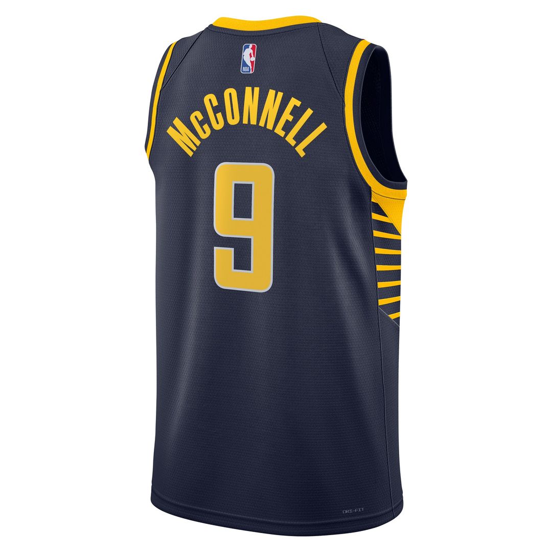 Indiana Pacers T.J. McConnell Nike Unisex Swingman Replica Jersey - Icon Edition - Navy