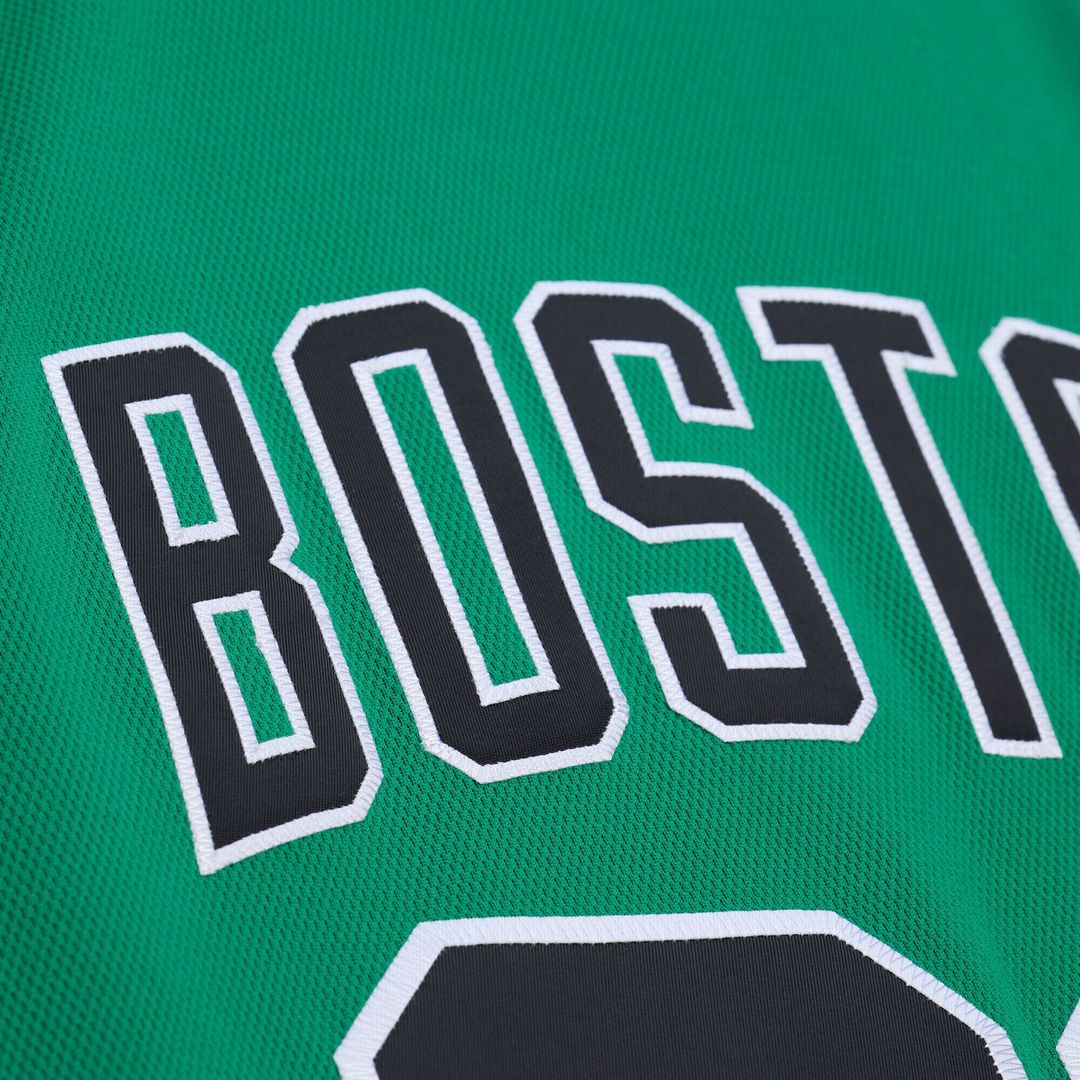 Boston Celtics Ray Allen Mitchell & Ness 2007 - 08 Hardwood Classics Authentic Jersey - Kelly Green