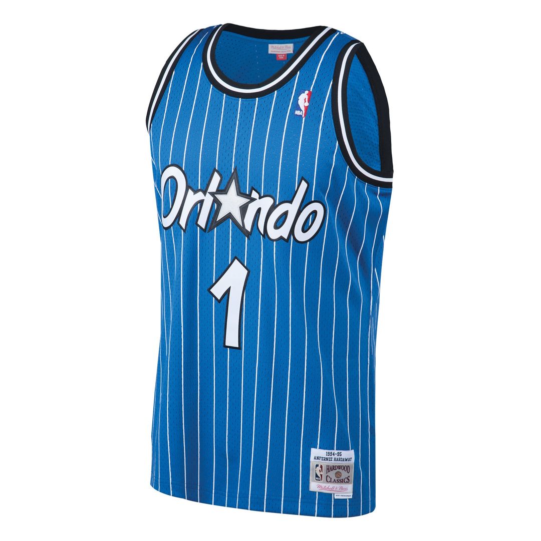Orlando Magic Penny Hardaway Mitchell & Ness Hardwood Classics Swingman Jersey - Black