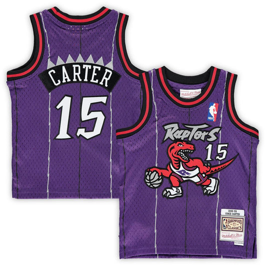 Toronto Raptors Vince Carter Mitchell & Ness Infant 1998/99 Hardwood Classics Retired Player Jersey - Purple