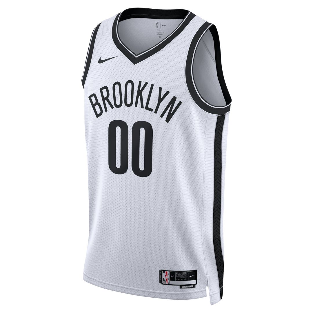 Brooklyn Nets Nike Unisex Swingman Custom Jersey Black - Icon Edition