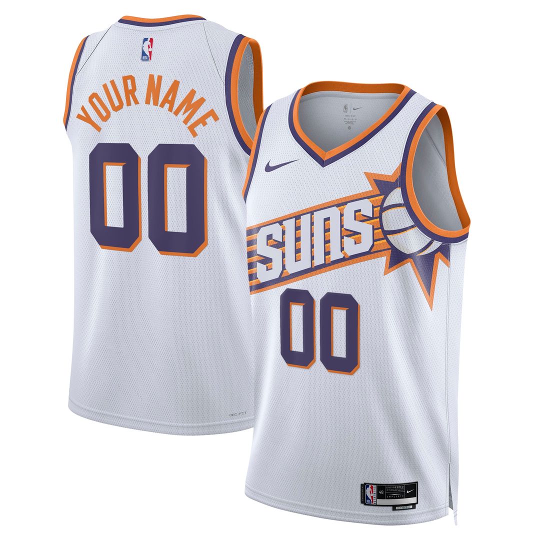 Phoenix Suns Nike Unisex Swingman Custom Jersey - Purple - Icon Edition