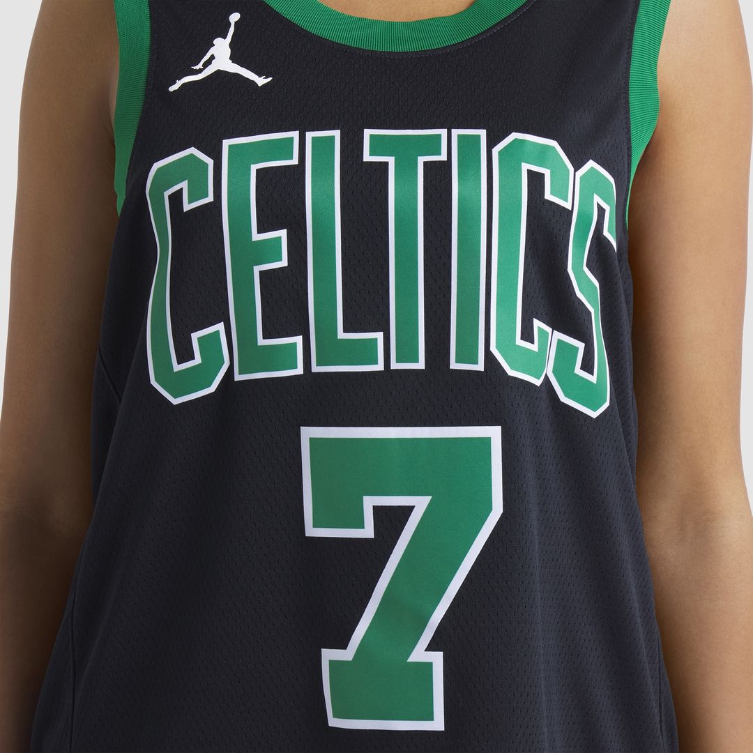 Boston Celtics Jaylen Brown Jordan Brand Unisex Swingman Jersey - Statement Edition - Black