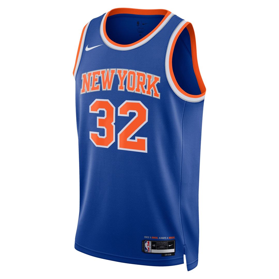 New York Knicks Karl - Anthony Towns Nike Unisex Swingman Jersey - Blue - Icon Edition