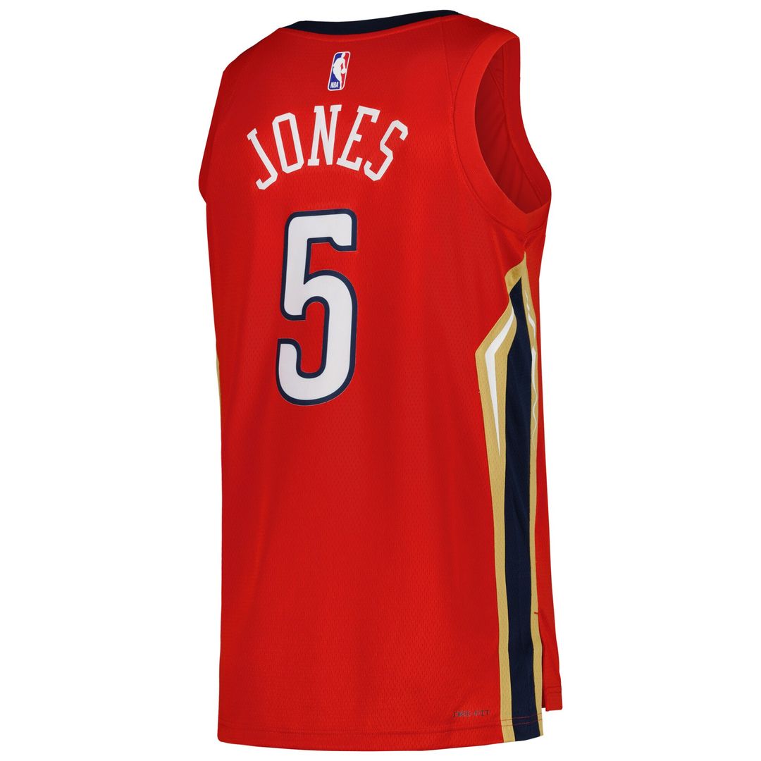 New Orleans Pelicans Herbert Jones Jordan Brand Unisex Swingman Jersey - Statement Edition - Red