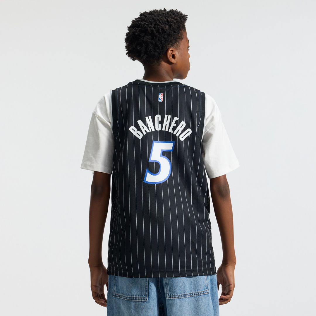 Orlando Magic Paolo Banchero Fanatics Youth Fast Break Jersey - Statement Edition - Black