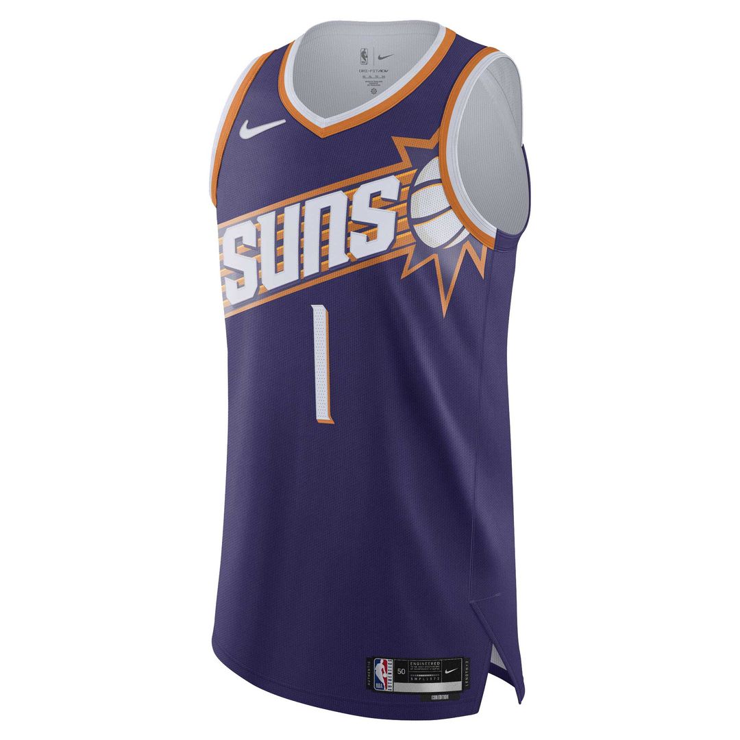 Phoenix Suns Devin Booker Nike Authentic Jersey - Icon Edition - Purple