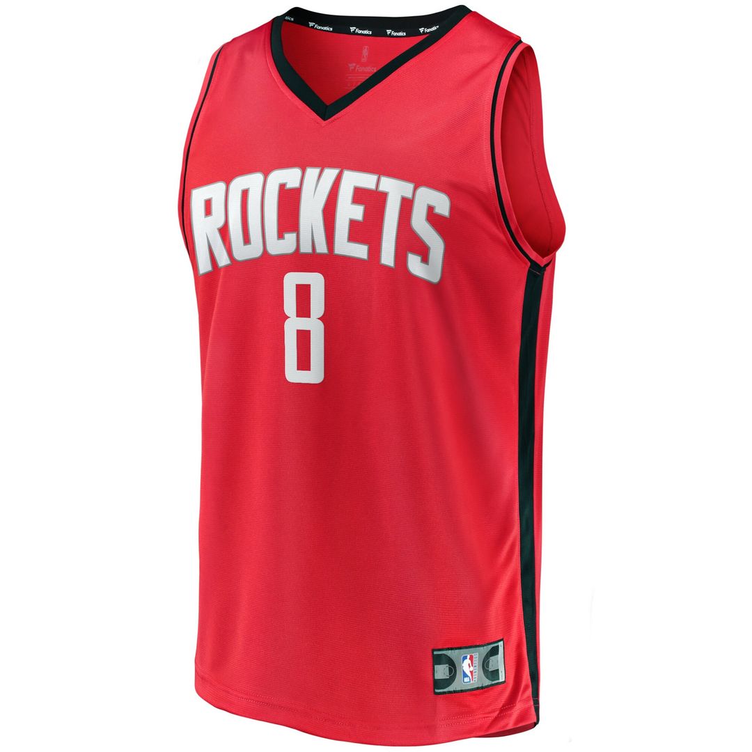 Houston Rockets Jae'Sean Tate Fanatics Fast Break Replica Jersey - Icon Edition - Red