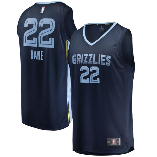 Memphis Grizzlies Desmond Bane Fanatics Fast Break Replica Jersey - Icon Edition - Navy