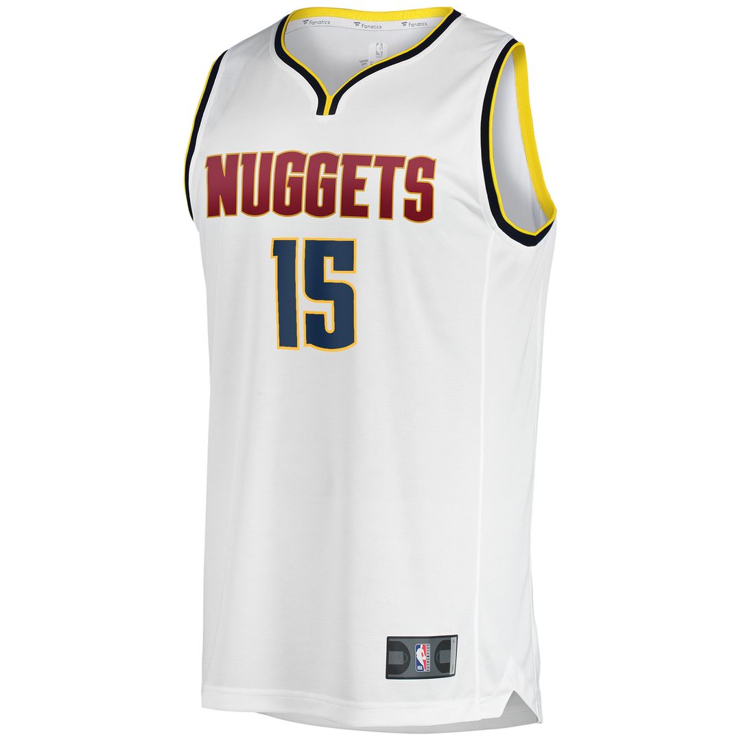 Denver Nuggets Nikola Jokic Fanatics Fast Break Player Jersey - Association Edition - White