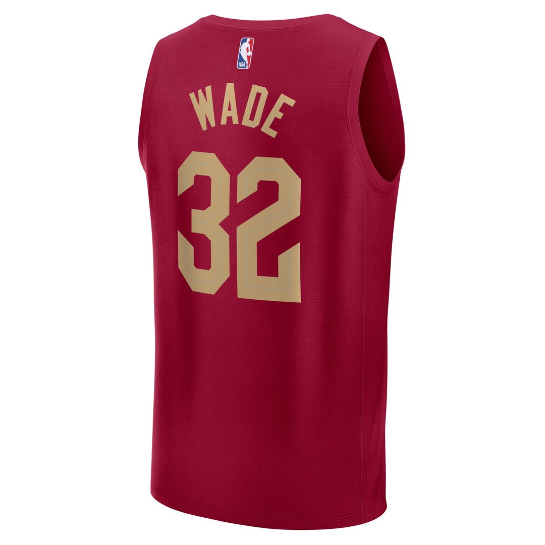 Cleveland Cavaliers Dean Wade Fanatics Youth Fast Break Player Jersey - Icon Edition - Wine