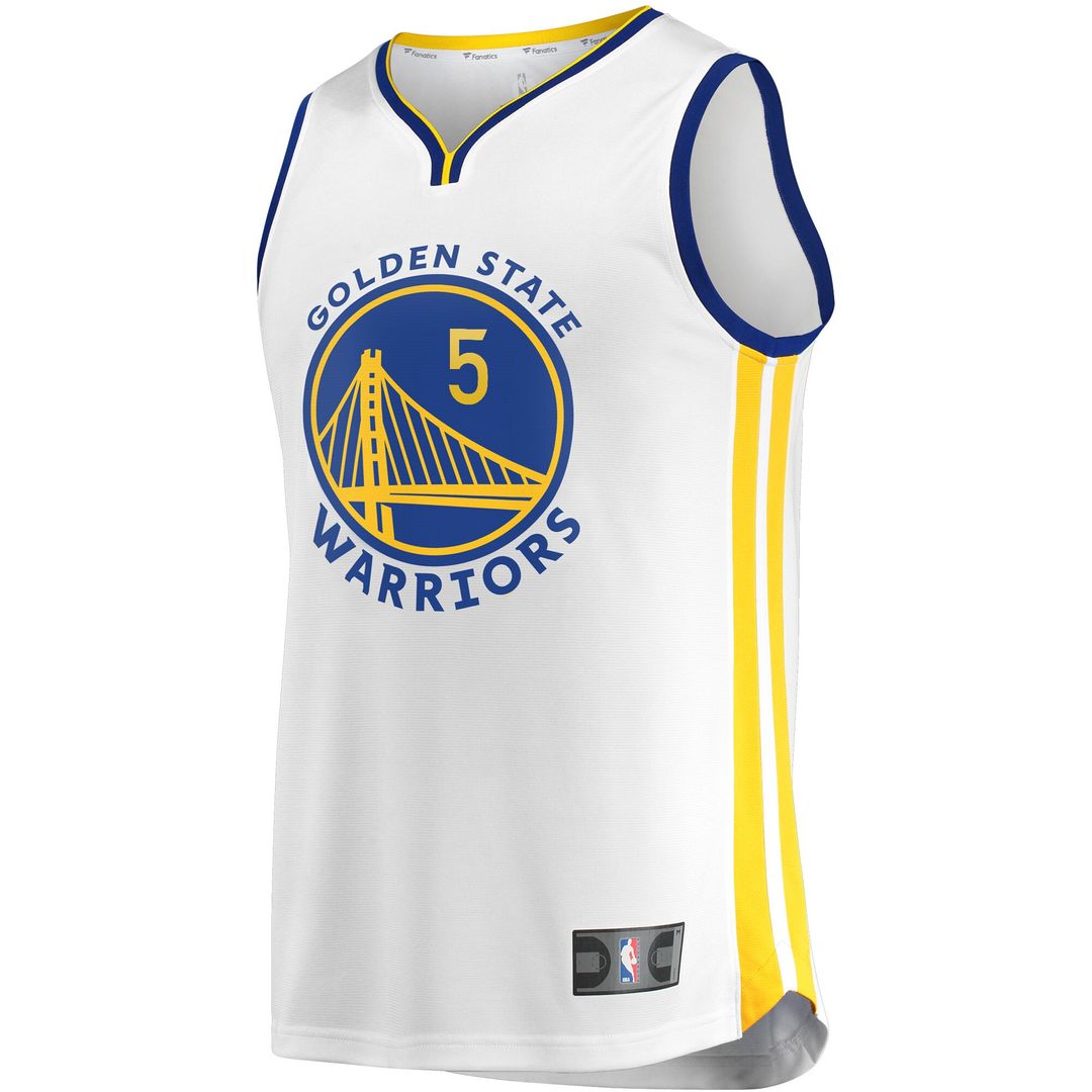 Golden State Warriors Kevon Looney Fanatics Fast Break Player Replica Jersey - Association Edition - White