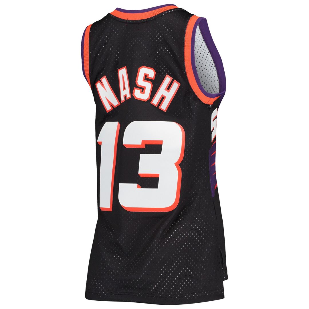 Phoenix Suns Steve Nash Mitchell & Ness Women's Hardwood Classics Swingman Jersey - Black