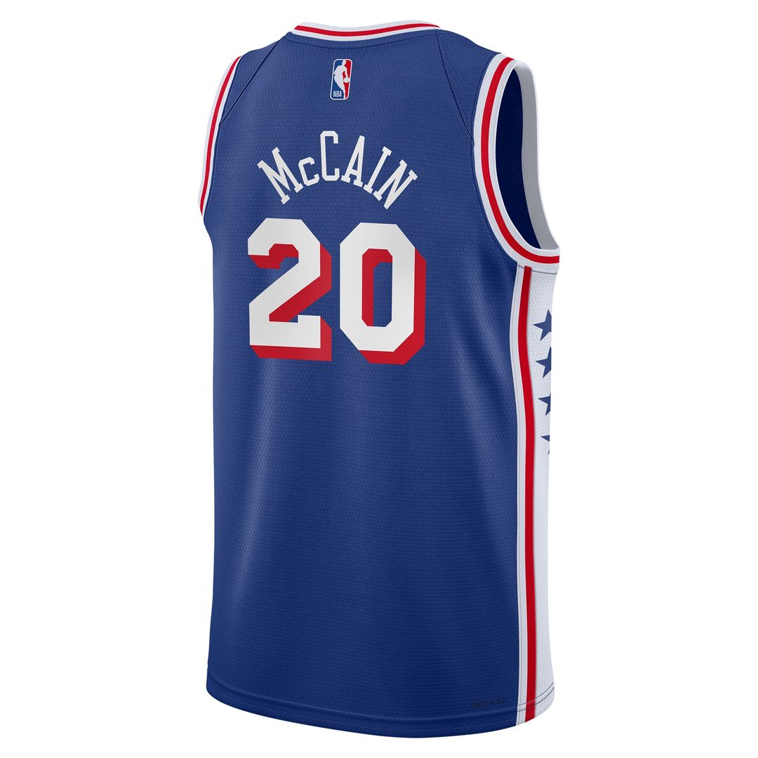 Philadelphia 76ers Jared McCain Nike Youth Swingman Jersey - Icon Edition - Royal