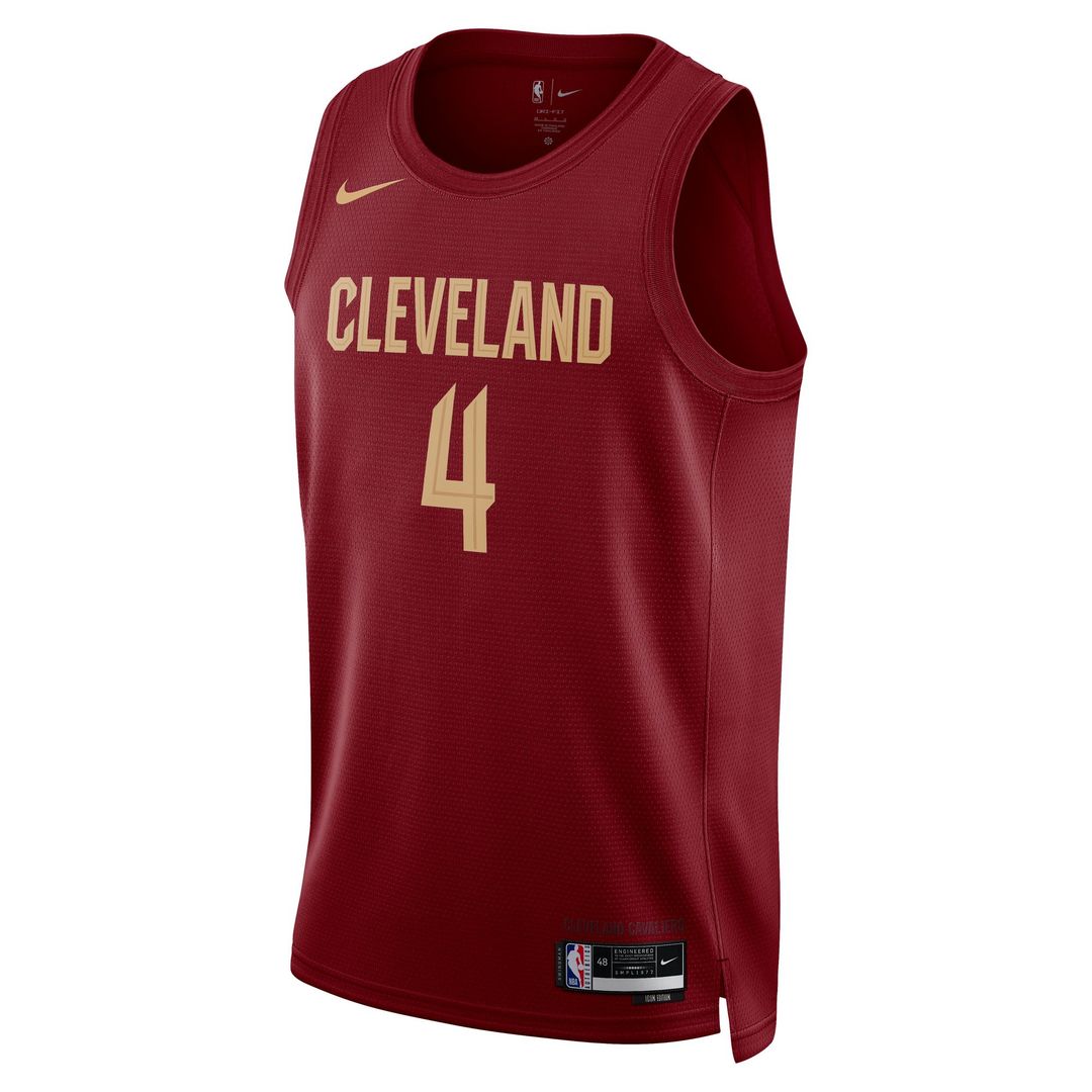 Cleveland Cavaliers Evan Mobley Nike Unisex Swingman Jersey - Icon Edition - Wine