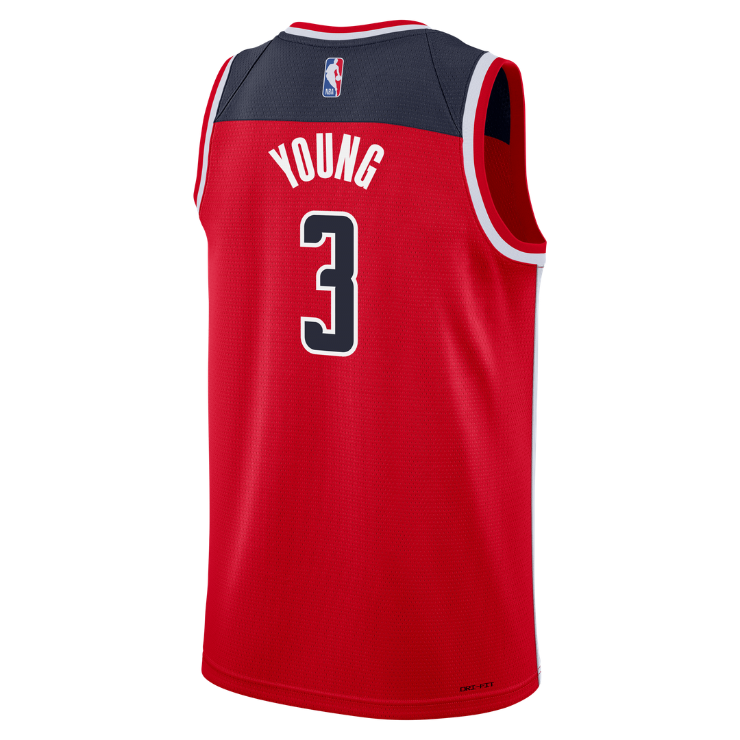 Washington Wizards Trae Young Nike Youth Swingman Jersey - Icon Edition - Red