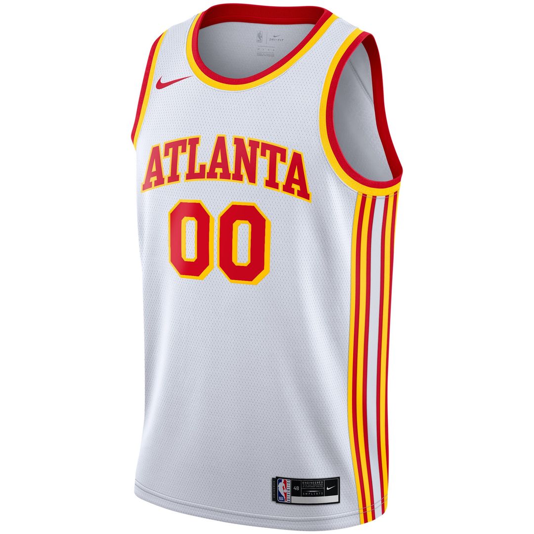 Atlanta Hawks Nike 2020/21 Swingman Custom Jersey - Icon Edition - Red