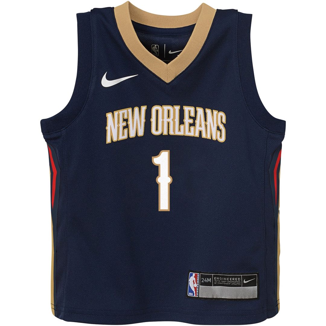 New Orleans Pelicans Zion Williamson Nike Infant Swingman Player Jersey - Icon Edition - Navy