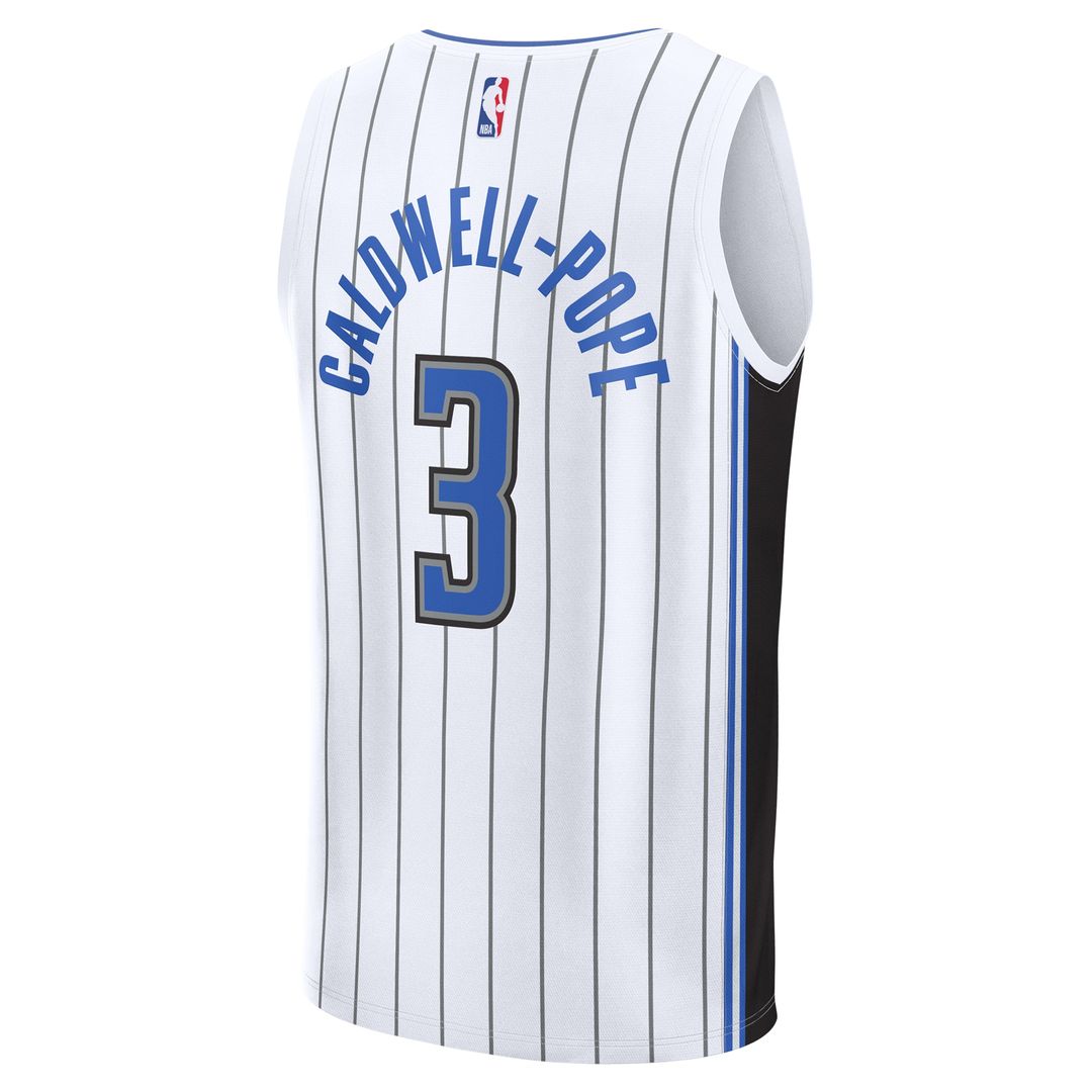 Orlando Magic Kentavious Caldwell - Pope Fanatics Youth Fast Break Replica Player Jersey - Association Edition - White