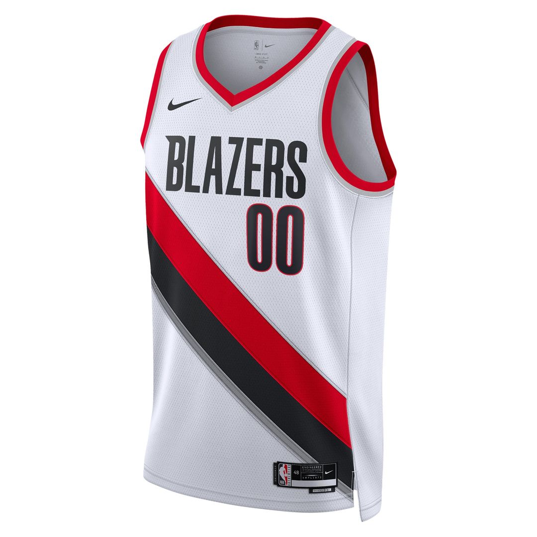 Portland Trail Blazers Nike Unisex Swingman Custom Jersey White - Association Edition