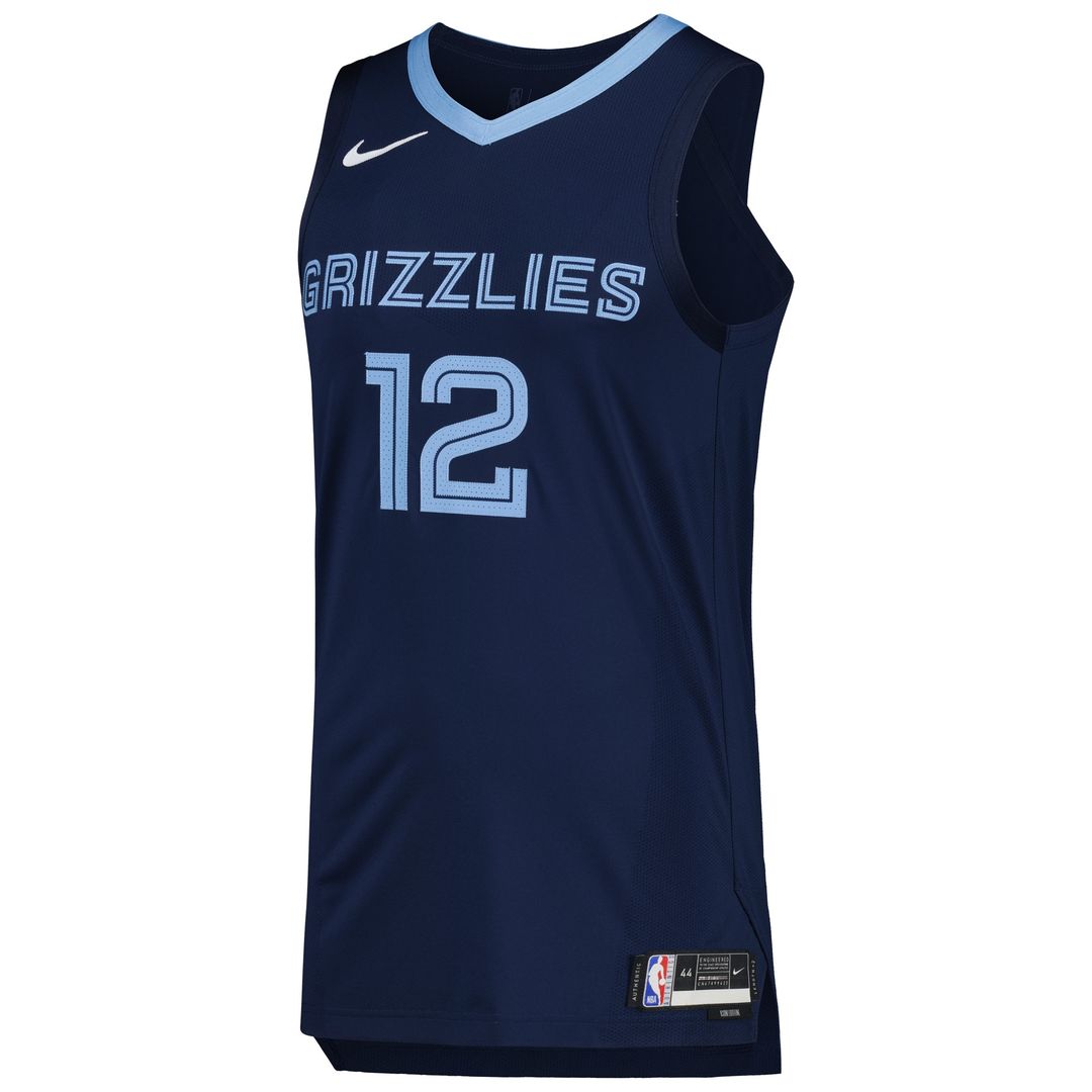 Memphis Grizzlies Ja Morant Nike Authentic Jersey - Icon Edition - Navy