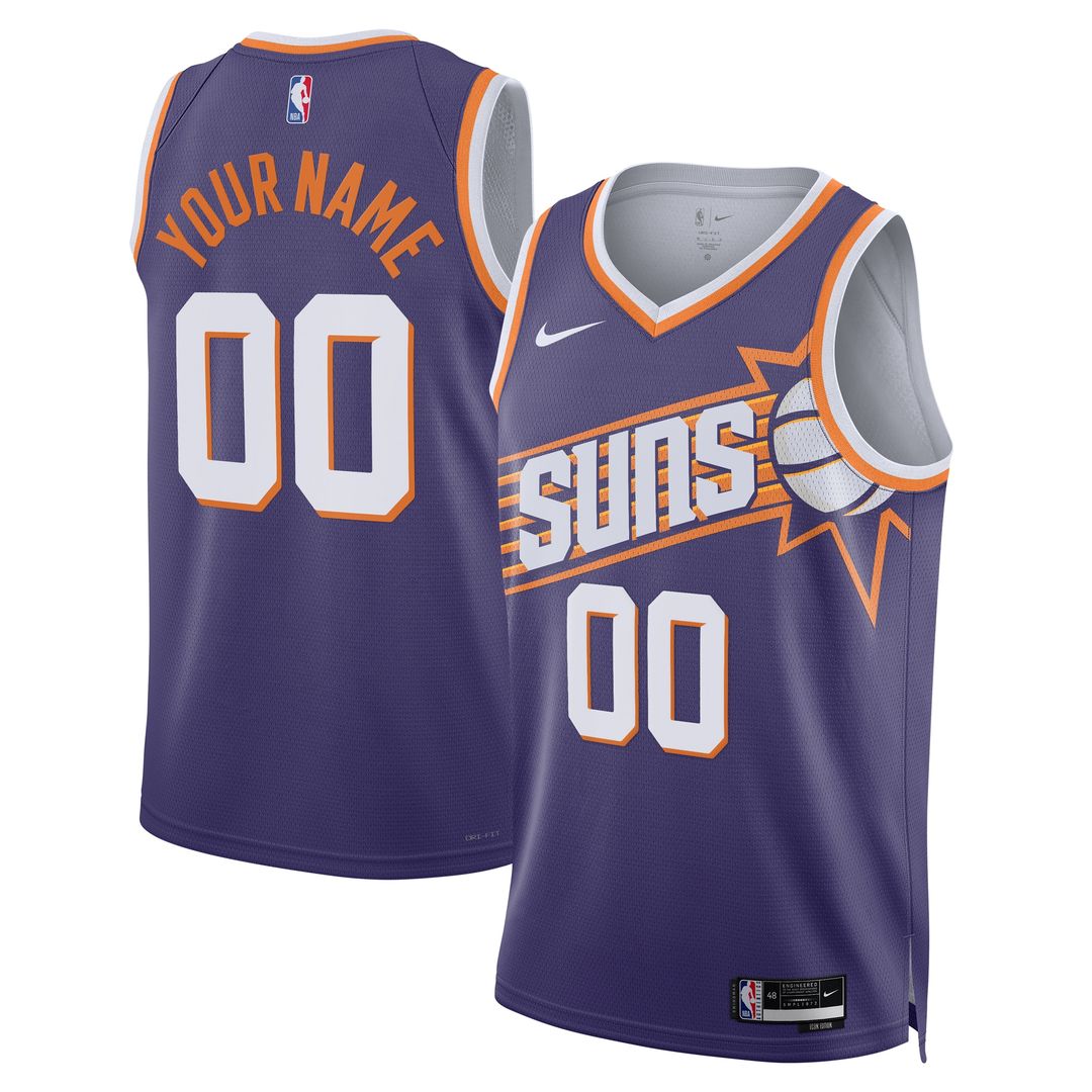 Phoenix Suns Nike Unisex Swingman Custom Jersey - White - Association Edition