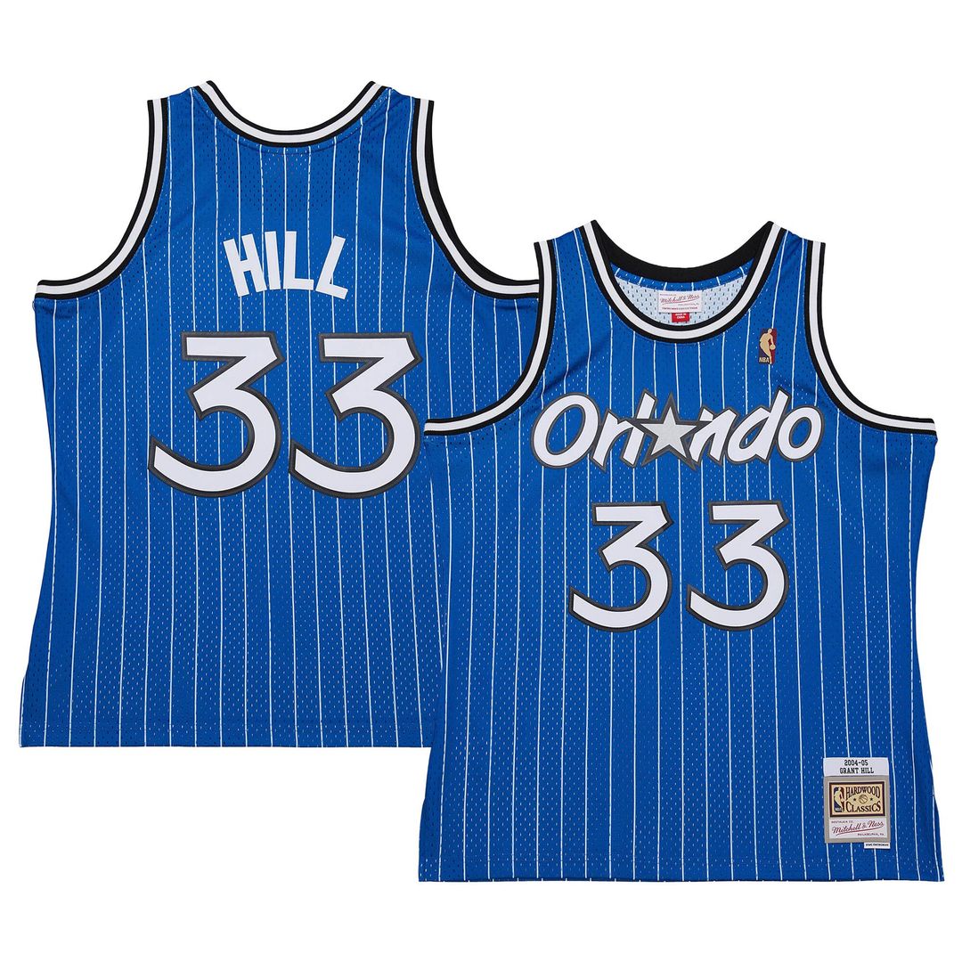 Orlando Magic Grant Hill Mitchell & Ness 2004/05 Hardwood Classics Swingman Jersey - Blue
