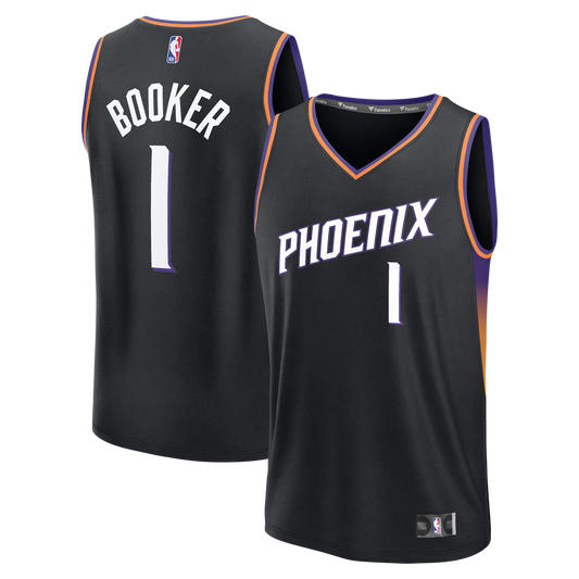 Phoenix Suns Devin Booker Fanatics Fast Break Jersey - Statement Edition - Black