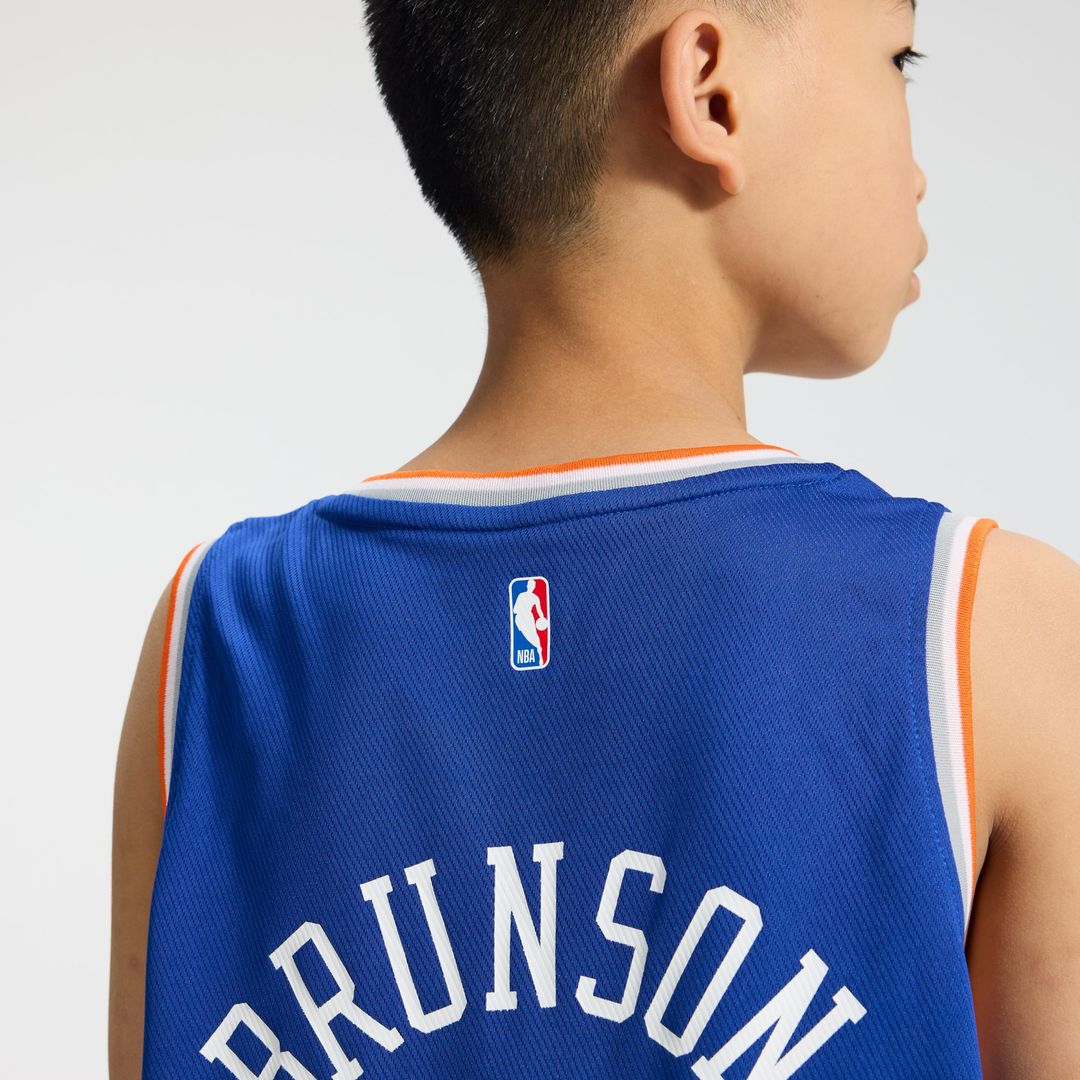 New York Knicks Jalen Brunson Fanatics Youth Fast Break Replica Player Jersey - Icon Edition - Blue