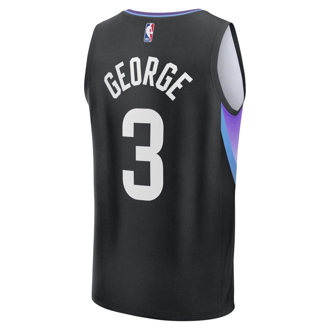 Utah Jazz Keyonte George Fanatics Fast Break Replica Jersey - Statement Edition - Black