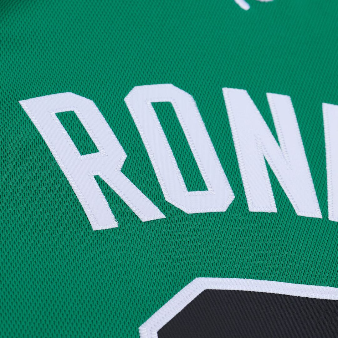 Boston Celtics Rajon Rondo Mitchell & Ness 2007 - 08 Hardwood Classics Authentic Jersey - Kelly Green