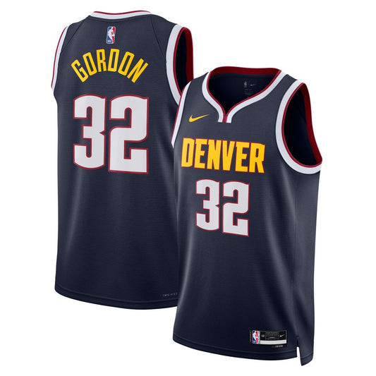 Denver Nuggets Aaron Gordon Nike Unisex Swingman Replica Jersey - Icon Edition - Navy
