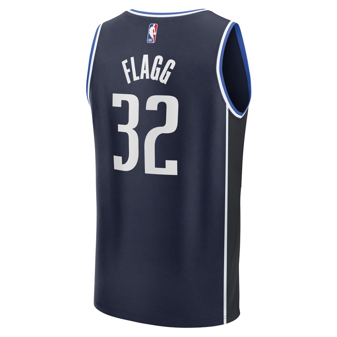 Dallas Mavericks Cooper Flagg Fanatics 2025 NBA Draft First Round Pick Fast Break Replica Jersey - Statement Edition - Navy