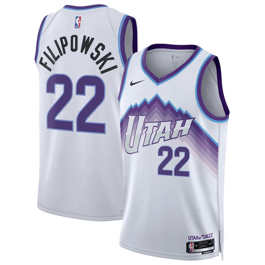 Utah Jazz Kyle Filipowski Nike Unisex Swingman Jersey - Association Edition - White