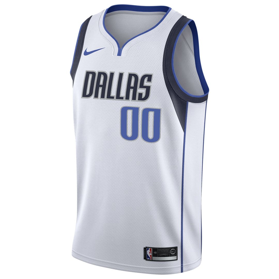 Dallas Mavericks Nike 2020/21 Swingman Custom Jersey - Icon Edition - Blue